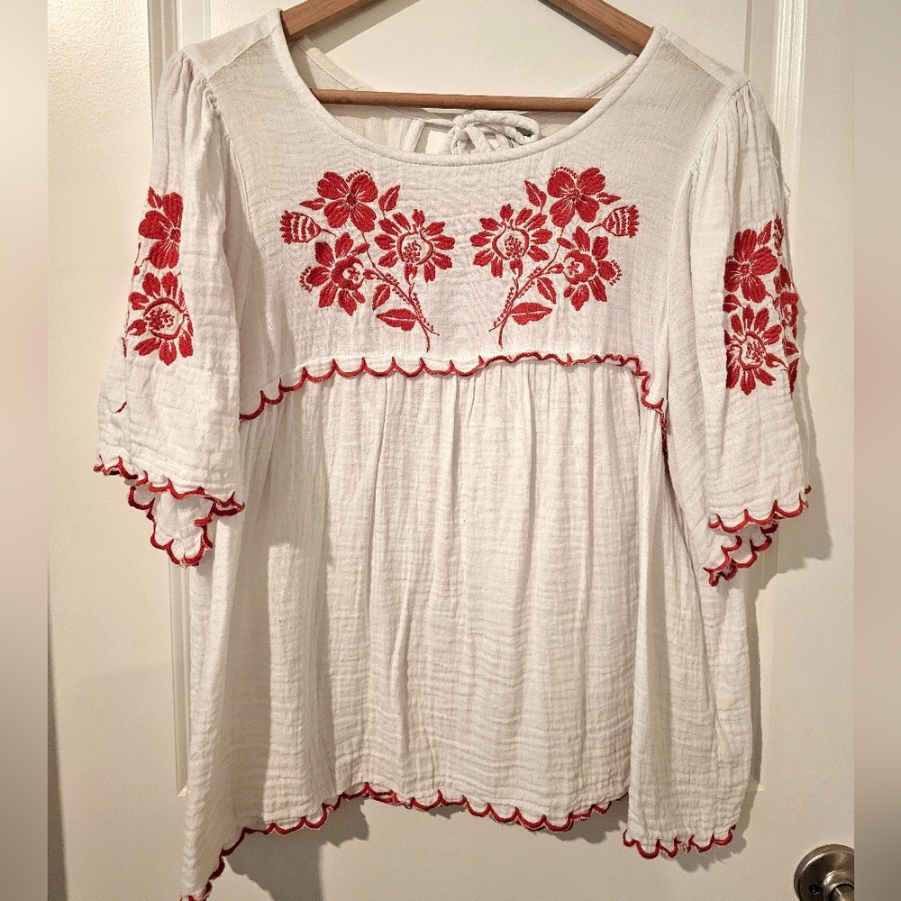 Old Navy Oversized Blouse, Size Large